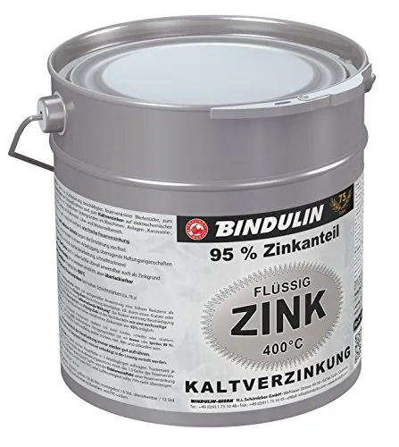 Flüssig-Zink 2,5 Liter Eimer - silber - Hochwertiges Flüssig-Zink in einem praktischen 2,5 Liter Eimer. Ideal für den professionellen Einsatz und bietet hervorragenden Korrosionsschutz für Metalloberflächen.