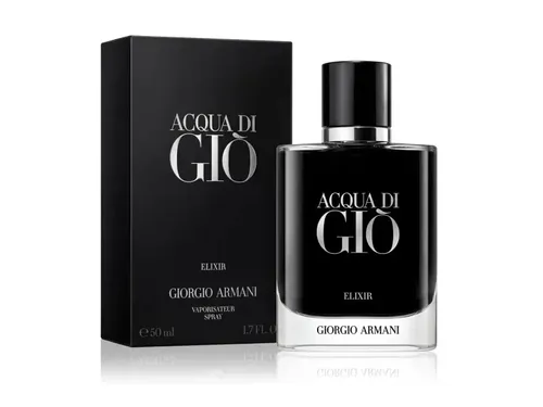 Giorgio Armani Acqua di Giò Homme Elixir Parfum 50 ml - Herrenduft mit intensivem Veilchen-Akkord, der die Kraft des Meeres verkörpert. In elegantem Flakon mit Magnetverschluss - für den modernen, maskulinen Mann.