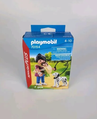 Playmobil Special PLUS 70154 - Frau mit Baby und Hund - Dalmatiner - Neu in OVP