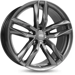 Zoll MAM RS3 Alufelgen 5x114,3 ET45 - Palladium Painted 16" - Felgen aus Aluminium mit edler Palladium Painted Oberfläche, ideal für sportliche Fahrzeuge. Maximale Traglast von 615 kg und perfekte Passform!
