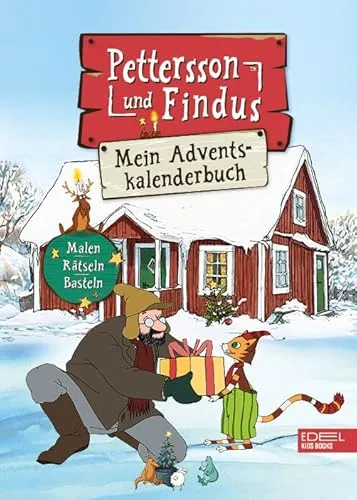 Pettersson und Findus Adventskalenderbuch - Sonstiges - Spielerisches Adventskalenderbuch mit Bastelanleitungen, Rätseln und Rezepten für eine kreative Einstimmung auf Weihnachten.