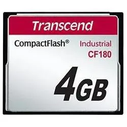 Transcend 4GB CF Card SLC mode WD-15 Wide Temp (P) (4 GB, CF) (TS4GCF180I)