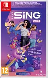 Let's Sing 2024 - Karaoke Spaß für Switch - Karaoke-Spiel für Switch mit 35 internationalen Hits. Werde im Career-Modus zum Star oder spiele online im Let's Sing Fest. Smartphone als Mikrofon nutzen und bis zu 4 Spieler – singe mit Freunden und entdecke neue Lieblingssongs!