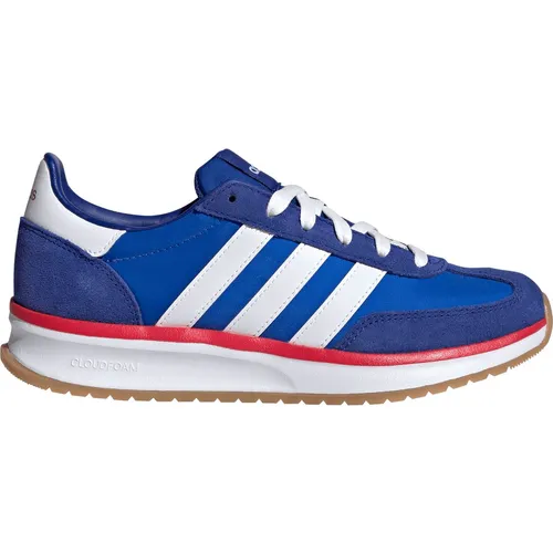 adidas Damen Run 70S 2.0 Schuhe - Stilvolle Sneakers für Komfort und Performance - Damen-Sneaker mit regulärer Passform, Obermaterial aus Leder und Cloudfoam Zwischensohle für ultimativen Komfort bei jedem Schritt.