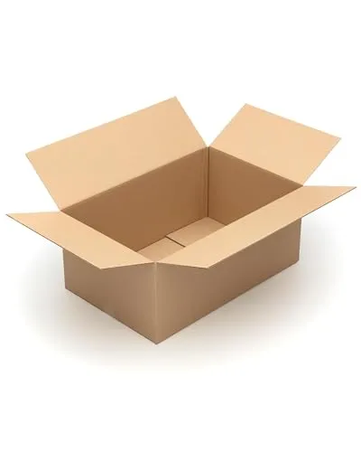 KK Verpackungen Versandkartons 700 x 450 x 290 mm Braun 2-wellig (Außenmaß 710 x 460 x 350 mm) | 5 Stück, Faltkartons Kartons für Versand als DHL Paket Hermes Paketklasse L DPD GLS Paketklasse XL