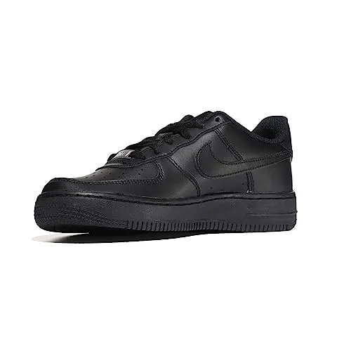Nike Air Force 1 Low DH2920-001 – Schwarze Sneakers in Größe 38,5 - Klassische Nike Air Force 1 Low Sneakers in Schwarz, ideal für den Alltag. Das Obermaterial aus Leder bietet hohen Tragekomfort und die dämpfende Einlegesohle sorgt für ein angenehmes Laufgefühl.