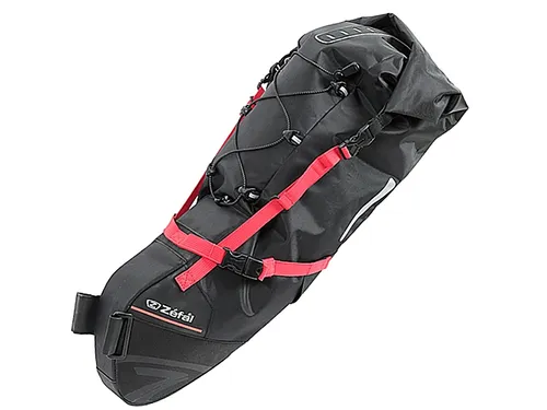 Zefal 231186 - Wasserdichte Satteltasche Z Adventure R17, 17L - Fahrradtasche mit variablem Volumen von 8 bis 17 Litern, ideal für Bikepacking und lange Strecken. Wasserdichtes Gewebe schützt Ihre Ausrüstung zuverlässig.