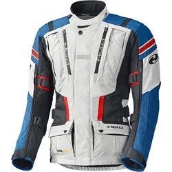 Held Hakuna II Textiljacke - Grau/Blau - S - Motorradjacke mit wasserdichter und atmungsaktiver Membrane, ausgestattet mit SAS-TEC® Protektoren für optimalen Schutz und Komfort bei jeder Fahrt.