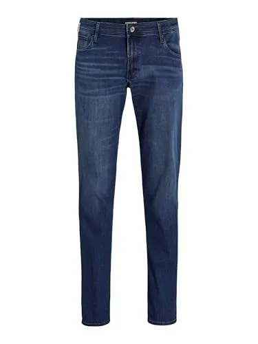JACK & JONES Male Slim Fit Jeans JJIGLENN JJORIGINAL CB 812 NOOS - Slim Fit Jeans mit niedriger Taille, aus nachhaltiger Baumwollmischung für hohen Tragekomfort und modernen Style.