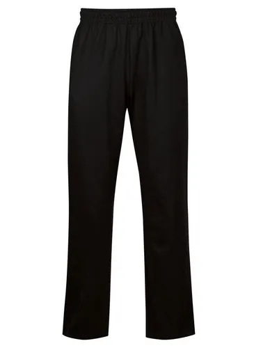 TRIGEMA Freizeithose aus Sweat-Qualität - Hochwertige Herren Jogginghose in schwarz, aus 70% Baumwolle und 30% Polyester, mit bequemem Elastikbund und praktischen Reißverschlusstaschen - ideal für Sport und Freizeit.