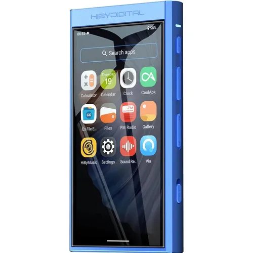 HiBy Digital M300 Musik-Player - Mobile Audio-Player mit Android 13, HiFi Audio, Bluetooth, 29 Stunden Akkulaufzeit und integriertem Lautsprecher für unvergleichlichen Musikgenuss unterwegs.