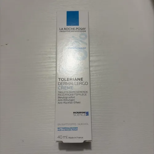 La Roche Posay Toleriane Dermallergo Creme 40 ml - Medizinische Körperpflege, beruhigt empfindliche Haut und bietet langanhaltende Feuchtigkeit für ein angenehmes Hautgefühl.