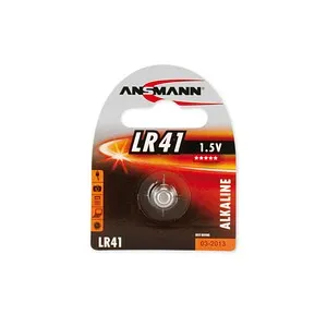 ANSMANN Knopfzelle LR41 Alkali-Mangan 1,5 V, 1 St.