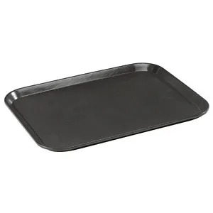 APS Serviertablett Non-Slip, 46x36cm - Rutschfest und platzsparend - Serviertablett aus bruchsicherem Kunststoff, spülmaschinengeeignet und mit rutschfester Oberfläche. Ideal für Gastronomie und Zuhause.