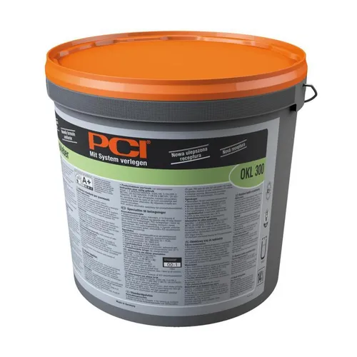 PCI Okl 300 Objekt-Belagskleber Dispersionsklebstoff Böden im Innenbereich 14 kg