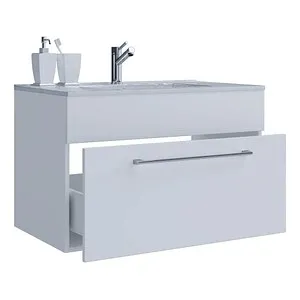 VCM my bath Badmöbel-Set Badinos 914838 - Sonstige Badezimmermöbel – stilvolles 2-teiliges Set mit pflegeleichter Oberfläche und praktischem Stauraum für Ihr Bad.