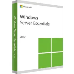 Windows Server 2022 Essentials - Inkl. 25 User + 50 Device CALs - Betriebssystem für kleine Unternehmen, ideal für einfache Verwaltung von Nutzern und Geräten mit blitzschnellem digitalen Download.