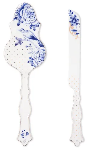 PiP Studio -  Cake Server Set / Tortenheber und Messer - Royal White