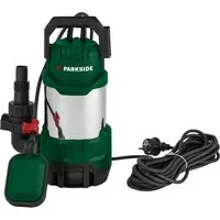 PARKSIDE® Schmutzwasser-Tauchpumpe »PETPS 1100 A1« - Leistungsstarke Schmutzwasser-Tauchpumpe mit 1100 W Motor. Ideal zum Aus- und Umpumpen, ausgestattet mit einem robusten Edelstahlgehäuse und individuellem Schwimmschalter für automatische Steuerung.