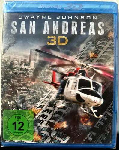 San Andreas - 3D BluRay - Neu OVP