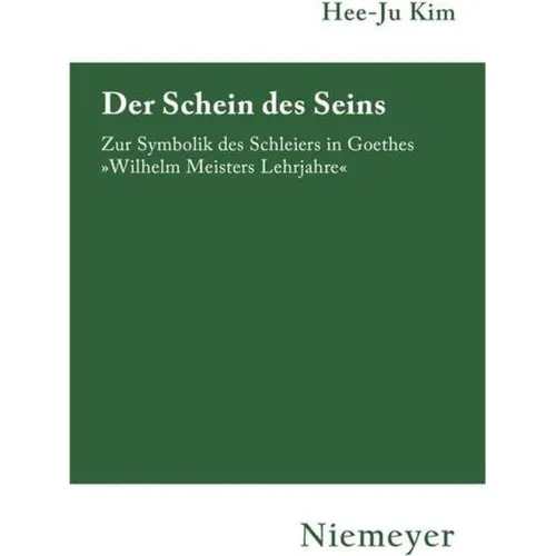 De Gruyter Der Schein des Seins (Deutsch, Hee-Ju Kim, 2005) (7202903)