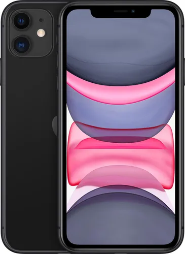 Apple iPhone 11 Schwarz 256GB - Handys & Smartphones mit 6,1" Liquid Retina Display, 12 MP Doppel-Linsen-Kamera und eSIM für beeindruckende Fotografie und schnelle Konnektivität.