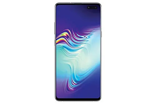 Samsung Galaxy S10 5G Smartphone Single-SIM (15.5cm (6.1 Zoll) 256 GB interner Speicher, 8 GB RAM, Majestic Black) - [Standard] Deutsche Version (Crown Silver)