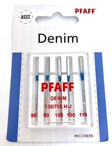 Pfaff Jeans Nähmaschinennadeln 130/705 H-J Stärke 90-110 für Pfaff Nähmaschinen Expression