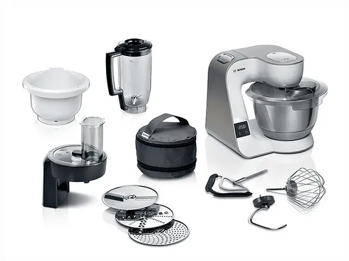 BOSCH MUM5XW34 Küchenmaschine - 3,9 l Rührschüssel, leistungsstark mit 1000 Watt für vielseitige Küchenanwendungen