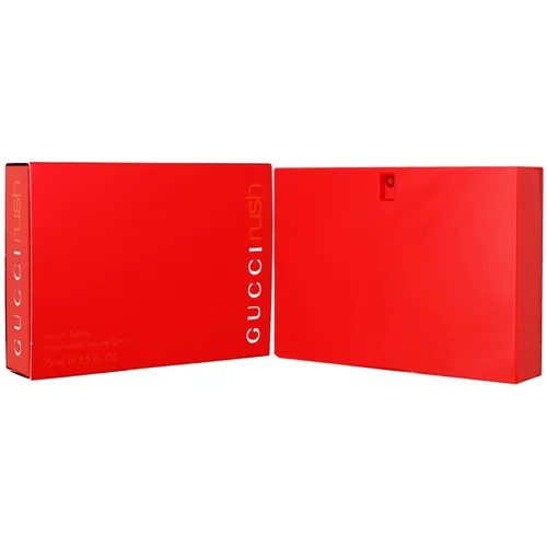 Gucci Rush Eau de Toilette - 75 ml, elektrisierender Duft mit blumigen und orientalischen Noten, für mutige Frauen und ein Lebensgefühl voller Leidenschaft