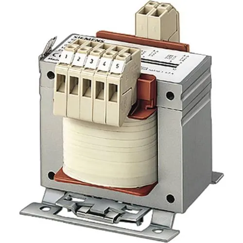 Siemens 4AM4842-8JD40-0FA0 Transformator - Einphasen-Trenntransformator mit 0,5/2 kVA, ideal für Sicherheits- und Steueranwendungen. Hohe Zuverlässigkeit und vielseitige Einsatzmöglichkeiten in der Elektroinstallation.