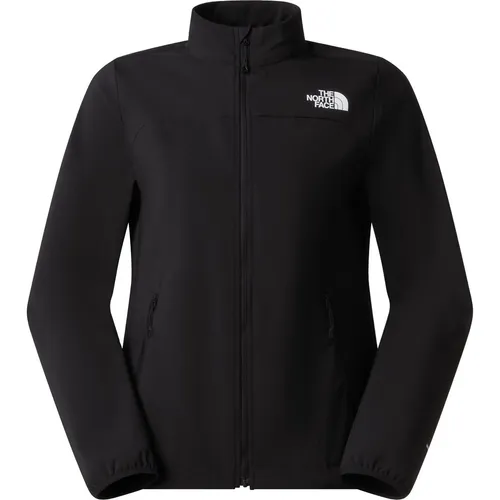 THE NORTH FACE Damen Jacke W NIMBLE JACKET 2.0 - Winddichte Softshelljacke für Damen, ideal für aktive Outdoor-Aktivitäten. Hochelastisches Material sorgt für optimale Bewegungsfreiheit und Komfort.