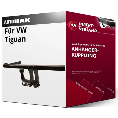 AUTO HAK Abnehmbare Anhängekupplung für Seat Ateca SUV - Anhängerkupplung von Auto Hak, abnehmbar und ohne Eintragung in Fahrzeugpapiere. Ideal für eine Anhängelast von 2500 kg, perfekt für vielseitige Nutzung.