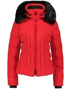 Wellensteyn BELVITESSE Short BVDS-565 FourStreAirTec Damen Steppjacke, Größe:XS, Farbe:Red
