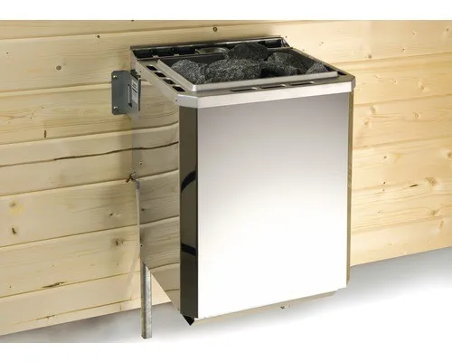 Weka Sauna-Dampfbad-Kombiofen 4,5 kW - Saunaöfen, ideal für Kabinengrößen von 3 bis 6 m³, mit doppelwandigem Außenmantel und integrierter Verdampferschale für ein perfektes Saunaerlebnis.