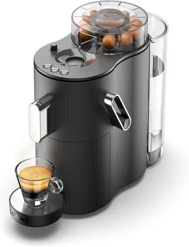 CAFE ROYAL CoffeeB Globe Kapselmaschine - Nachhaltige Kaffeemaschine ohne Aluminium und Plastik, innovatives Brühsystem für intensiven Kaffeegenuss