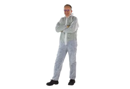 DEMA Maleranzug Einweg Overall Gr. XL weiß PP 40g/qm
