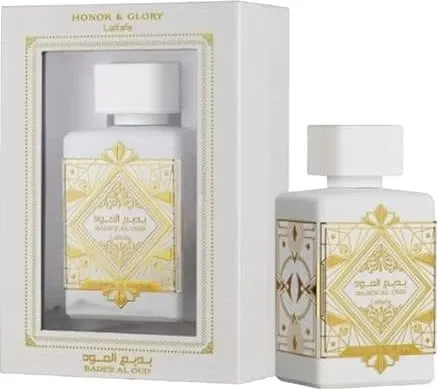 Lattafa Badee Al Oud Honor Glory - Unisex Eau de Parfum 100 ml, verführerischer Duft mit Ananas und Creme Brûlée, für unvergessliche Momente