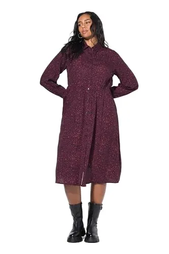 Studio Untold Jerseykleid Maxikleid Leo mit Knopfleiste - Elegantes Leo-Maxikleid mit Knopfleiste, perfekt für besondere Anlässe. Länge ca. 120 cm, ideal für einen stilvollen Auftritt.