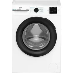 Beko BM3WFU3741X Freistehende Waschmaschine - Waschvollautomat mit 7 kg Fassungsvermögen, EnergySpin für bis zu 35% Energieeinsparung und Dampffunktion für perfekte Hygiene und Knitterschutz.