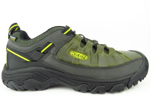 Keen Targhee III WP 1026860 Trekkingschuhe Herren Grün Größe 41 - Wasserdichte Wanderschuhe für Herren mit optimalem Grip und Tragekomfort, ideal für anspruchsvolle Outdoor-Aktivitäten.