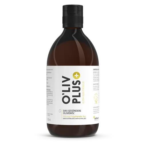 OLIV PLUS high phenolic Bio Olivenöl 500 ml - Arzneimittel: Hochwertiges Bio Olivenöl mit hohem phenolischen Gehalt, fördert das Wohlbefinden und ist ideal für die gesunde Ernährung.