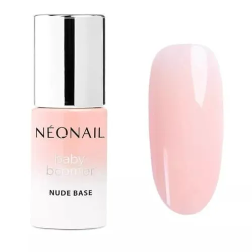 NÉONAIL UV Nagellack - Base Coat Gel UV - Baby Boomer Nude Base 7,2 ml - Unterlack Für Nägel - Lack - Gel Nägel - NÉONAIL Modeling Base