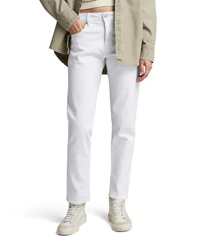 G-STAR Damen Kate Boyfriend Jeans, Weiß (Paper White Gd D15264-c301-g547) - Legendäre Kate Boyfriend Jeans im Relaxed Fit, ideal für jeden Körpertyp. Mit 5-Pocket-Design und lässigem Look für vielseitige Outfits.