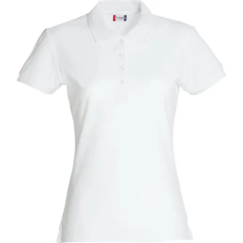 New Wave Basic Polo Damen - weiß