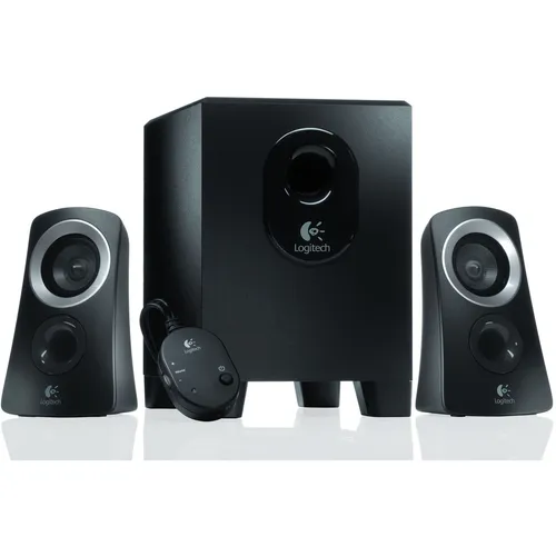 Logitech Z313 2.1 Lautsprecher-System - 50 Watt Spitzenleistung, raumfüllender Sound für Musik und Videos am PC