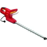 Elektro-Heckenschere HSE 45 V rot/gelb, 600 Watt - Effizienter Schnitt für Ihren Garten - Heckenschere mit 600 Watt Leistung und 45 cm Schnittlänge, ideal für präzises Schneiden von Hecken und Sträuchern.
