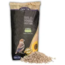 Lyra Pet® Sonnenblumenkerne geschält 25 kg - Vogelfutter, hochwertige geschälte Sonnenblumenkerne als reines Naturprodukt, ideal für Wildvögel und ganzjährige Fütterung ohne Abfälle.