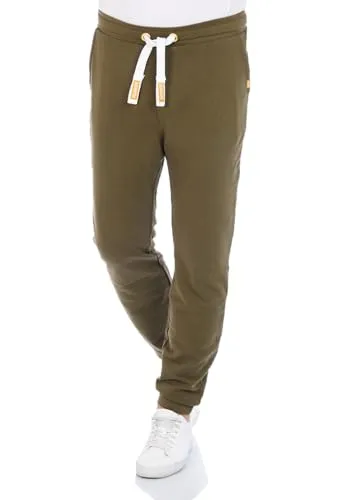riverso Jogginghose Herren Baumwolle RIVLino - Bequeme Sweatpants in Ivy Green - Sport – Jogginghosen für Herren, hochwertige Baumwollmischung für optimalen Tragekomfort, ideal für Freizeit und Sport, in verschiedenen Größen und Farben erhältlich.