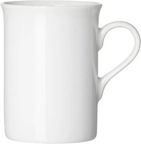 Ritzenhoff & Breker 78169 Kaffeebecher Bianco - 300ml, Porzellan, 6er Set - Elegantes 6er Set weißer Kaffeebecher aus hochwertigem Porzellan, ideal für den täglichen Genuss von Kaffee und Tee.